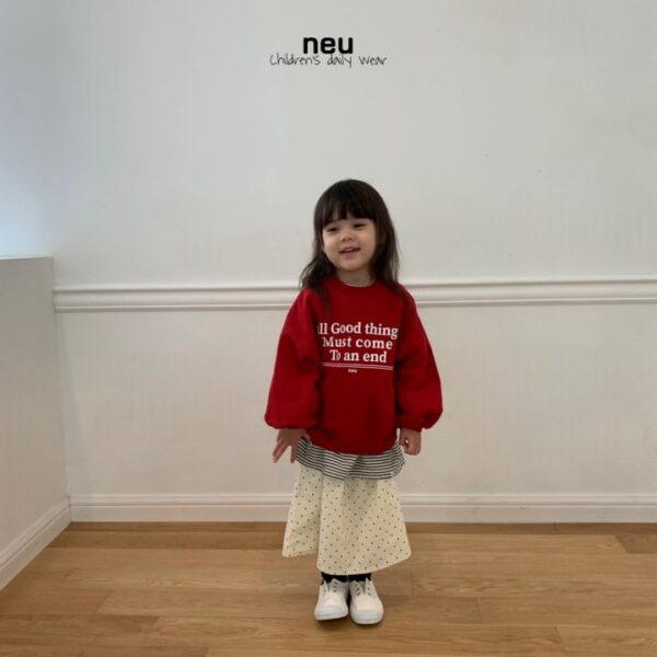 🇰🇷Neu美式字母印花大學Tee - Image 4