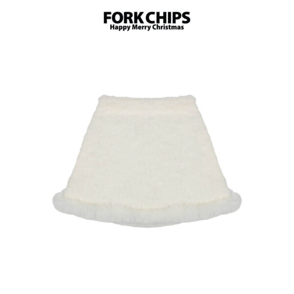 🇰🇷Forkchips白雪絨絨褲裙