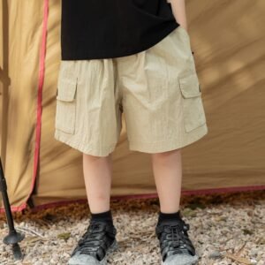 夏季薄款工裝五分褲